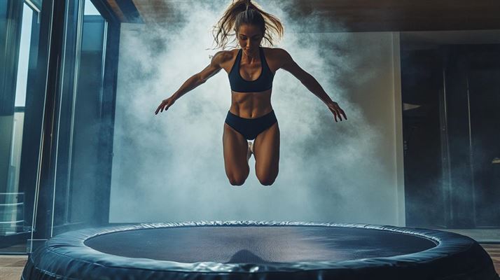 Fitness trampoliner - den nye trend inden for hjemmetræning